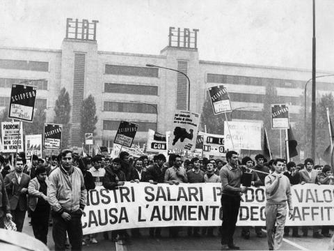 Turin in the 1970s economic crisis